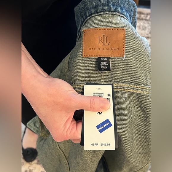 Ralph Lauren Dark Wash Jean Jacket - Picture 4 of 7